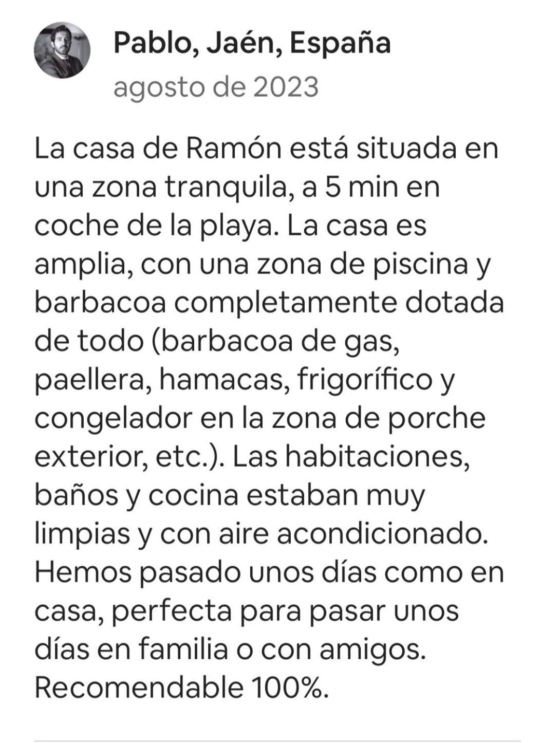 Chalet Con Capacidad Para 8 Personas 치클라나 데 라 프론테라 외부 사진