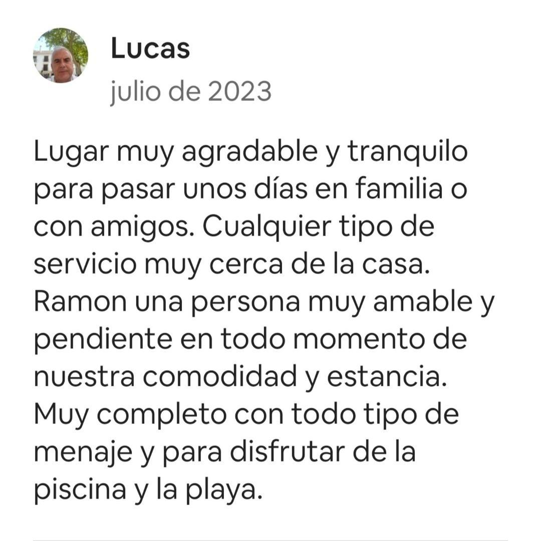 Chalet Con Capacidad Para 8 Personas 치클라나 데 라 프론테라 외부 사진
